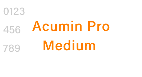 Acumin Pro Medium