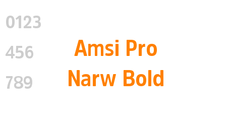 Amsi Pro Narw Bold
