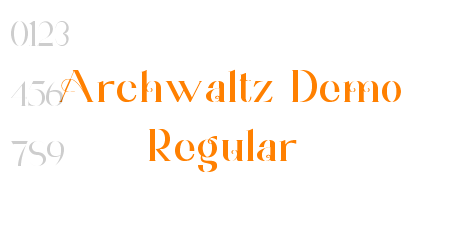 Archwaltz Demo Regular