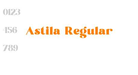 Astila Regular