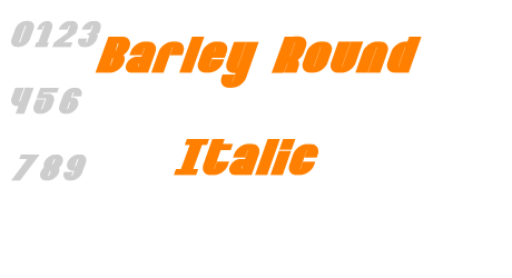 Barley Round Italic