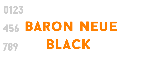 Baron Neue Black