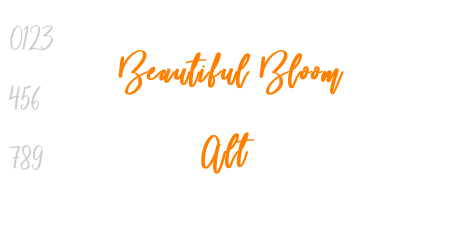 Beautiful Bloom Alt