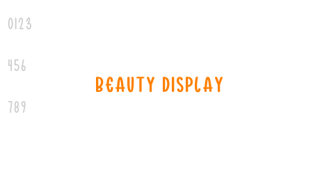 Beauty Display