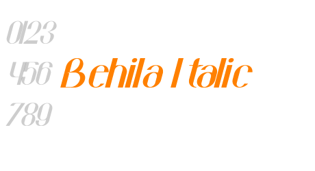 Behila Italic