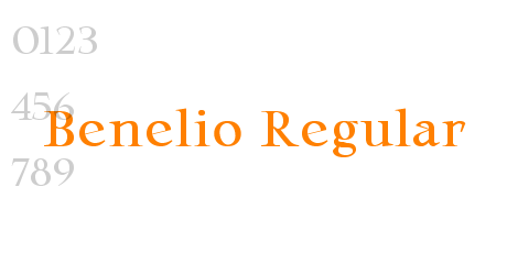 Benelio Regular