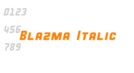 Blazma Italic