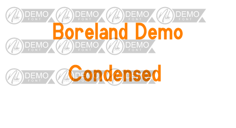 Boreland Demo Condensed