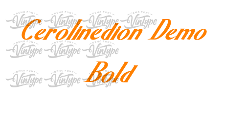 Cerolinedion Demo Bold