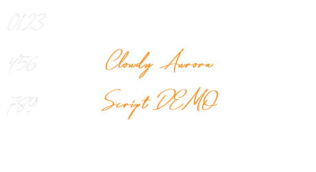 Cloudy Aurora Script DEMO