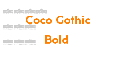 Coco Gothic Bold