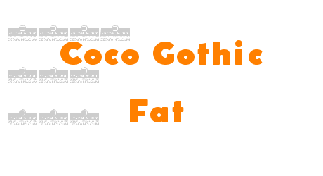 Coco Gothic Fat