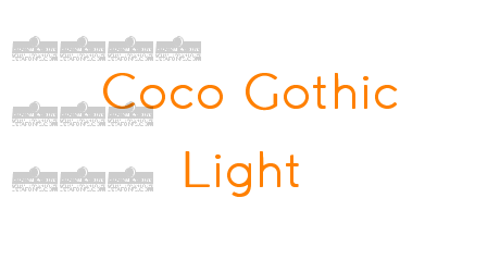 Coco Gothic Light