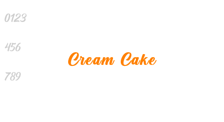 Cream Cake