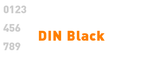 DIN Black
