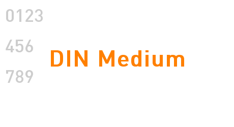 DIN Medium