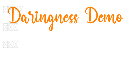 Daringness Demo