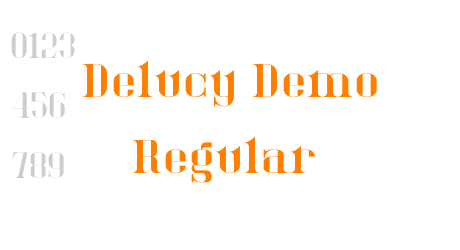 Delucy Demo Regular
