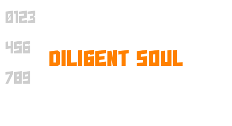 DILIGENT SOUL