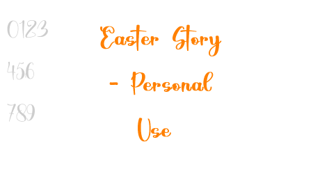 Easter Story – Personal Use