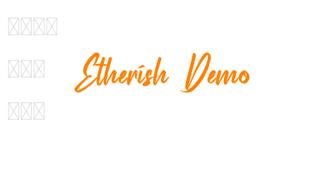 Etherish Demo