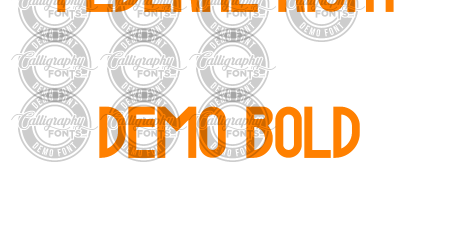 Federal Right Demo Bold