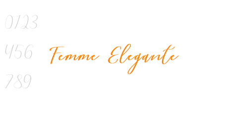 Femme Elegante