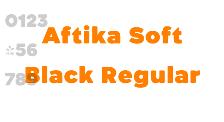 Aftika Soft Black Regular