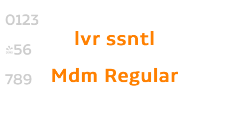 lvr ssntl Mdm Regular
