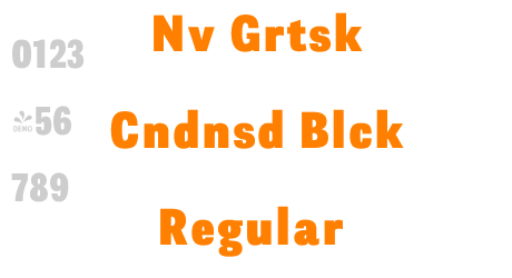 Nv Grtsk Cndnsd Blck Regular