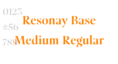 Resonay Base Medium Regular