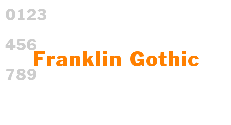 Franklin Gothic