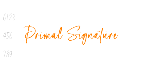 Primal Signature