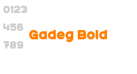 Gadeg Bold
