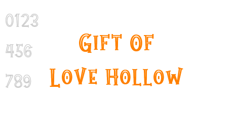 Gift Of Love Hollow