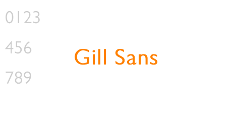 Gill Sans