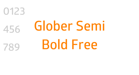 Glober Semi Bold Free