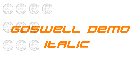 Goswell Demo Italic
