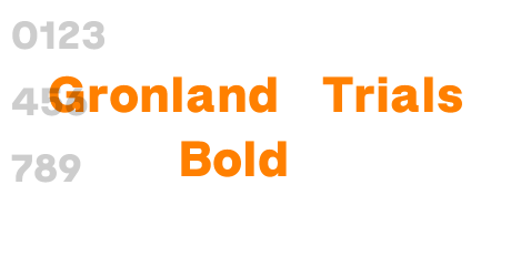 Gronland Trials Bold