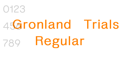 Gronland Trials Regular