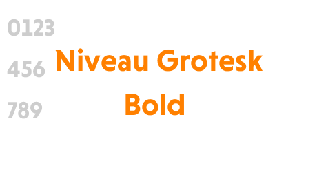 Niveau Grotesk Bold