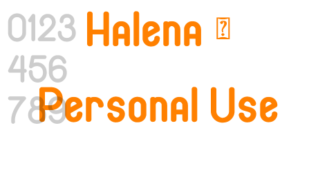 Halena – Personal Use