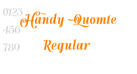 Handy Quomte Regular