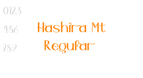 Hashira Mt Regular