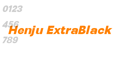 Henju ExtraBlack
