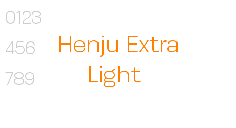 Henju Extra Light