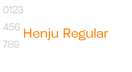 Henju Regular