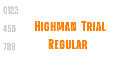 Highman Trial Regular