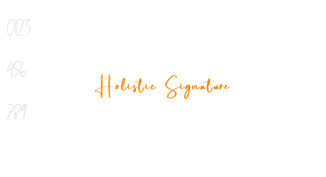 Holistic Signature