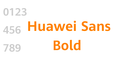 Huawei Sans Bold